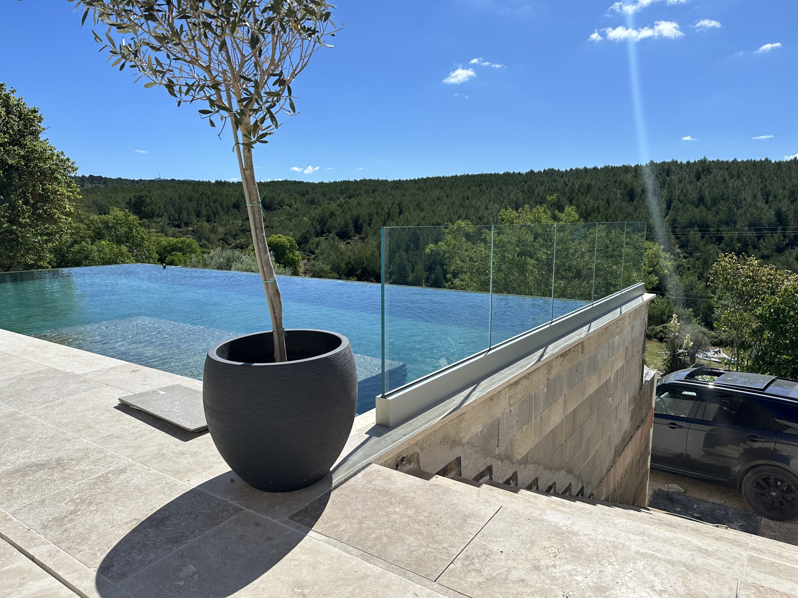 Garde-corps en verre SP2M